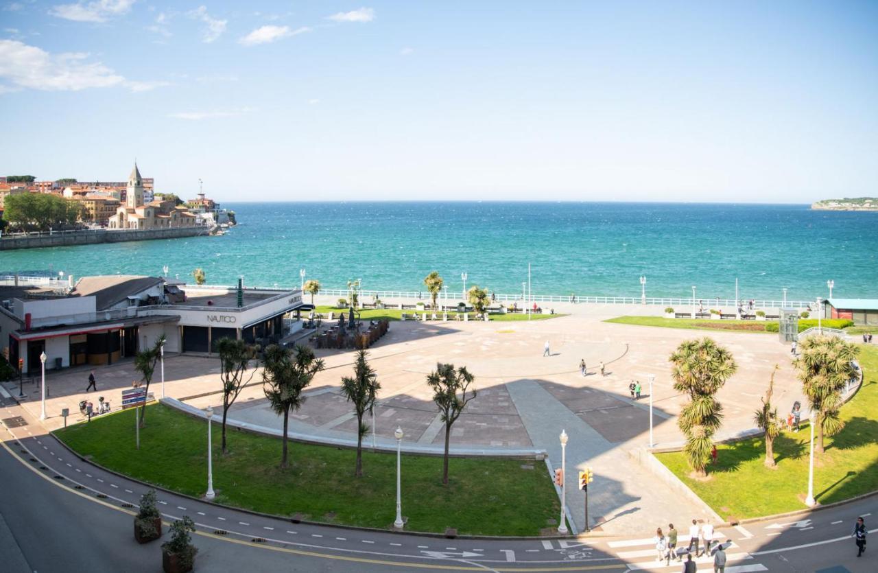 El Mirador Del Nautico Lägenhet Gijón Exteriör bild